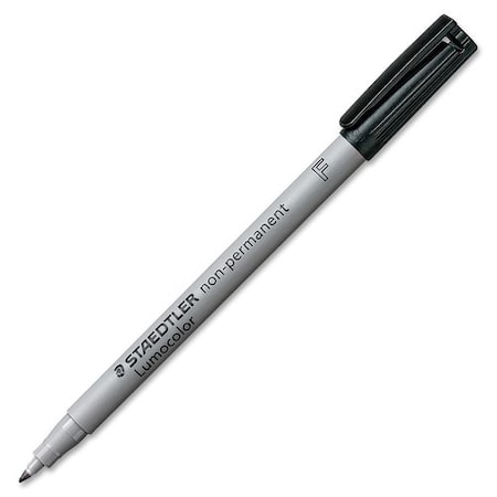 Staedtler Markers, Erasable on Film, Fine Point, Black, 10PK STD3169